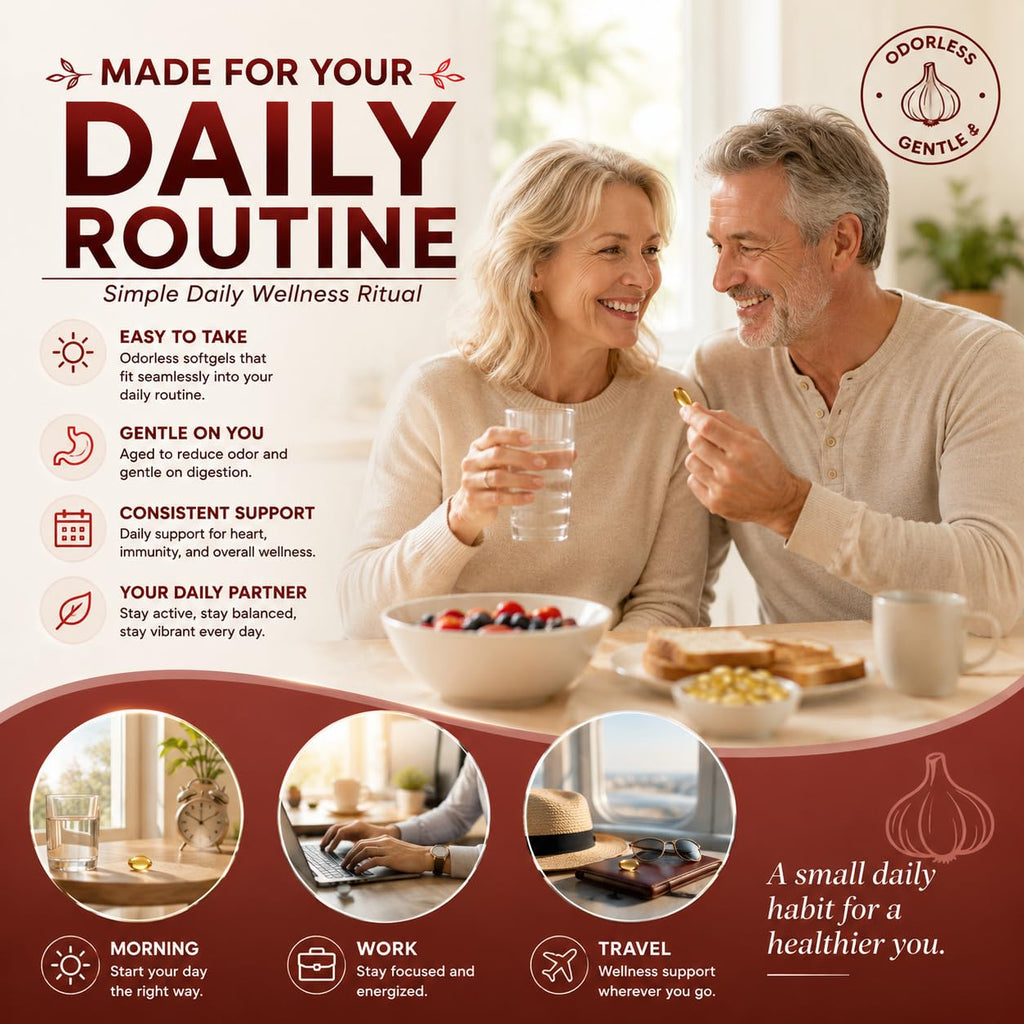 300 Aged Odorless Garlic Extract Softgels N2431