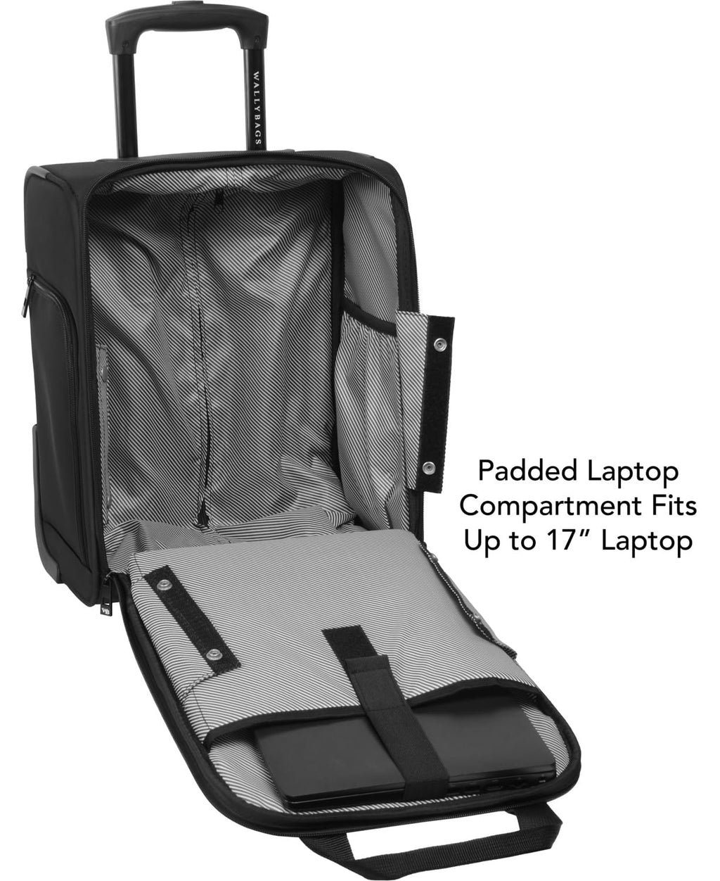 16” Underseat Bag with Laptop and Electronics Pockets F545