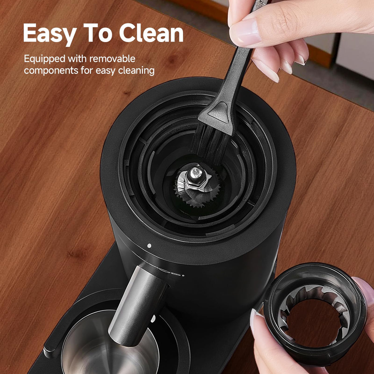 Cordless Burr Coffee Grinder with 60 Settings B4245
