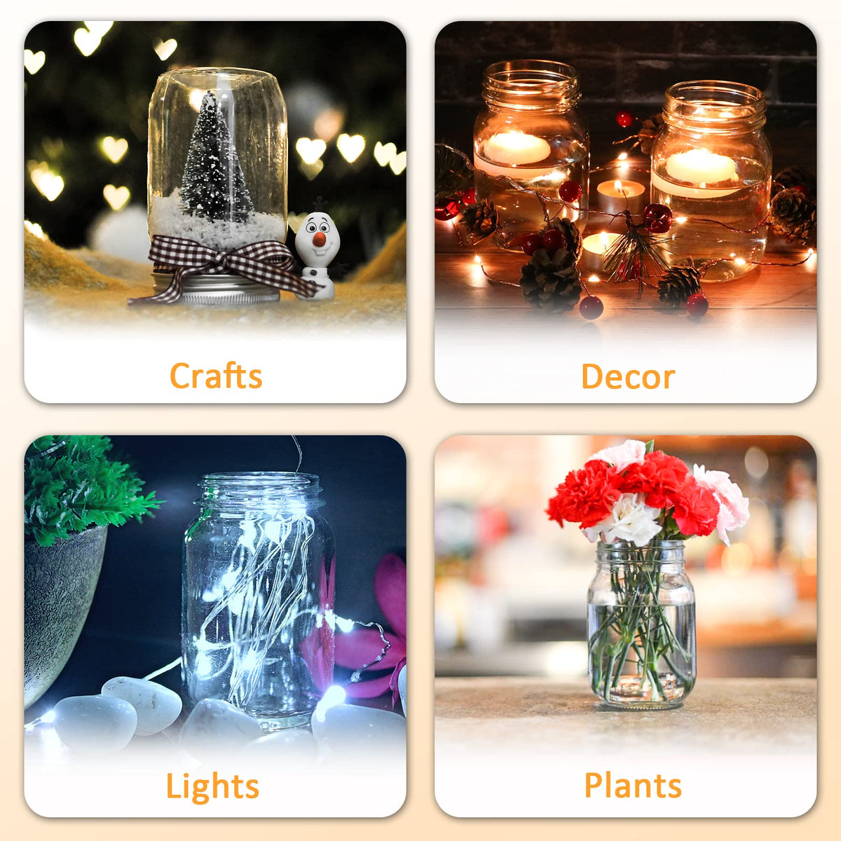 16 oz Wide Mouth Glass Mason Jars 12 Pack with Lids P631223