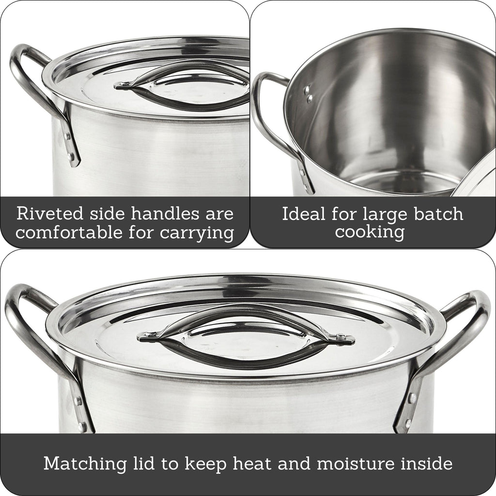 Stainless Steel 20-Quart Stock Pot V65942