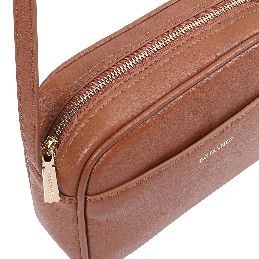 Genuine Leather Crossbody Bag with Adjustable Strap N768185