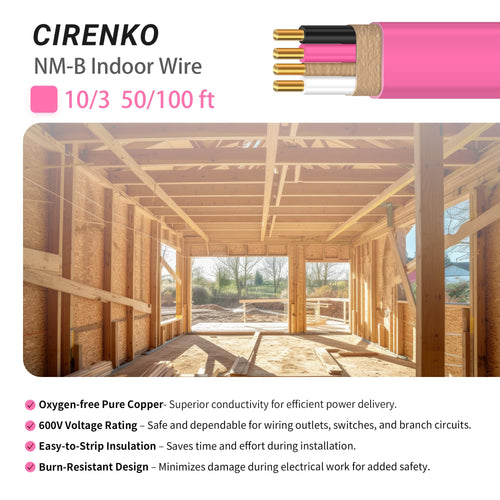 10 Gauge Indoor Wire with Ground H696