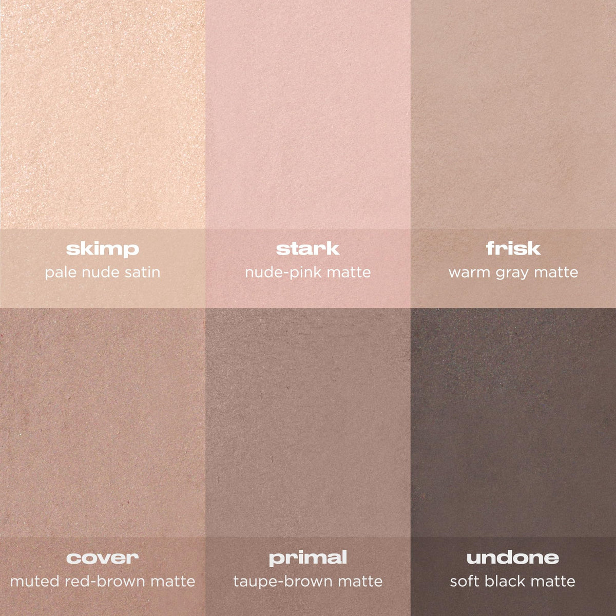 Matte Eyeshadow Palette F6148