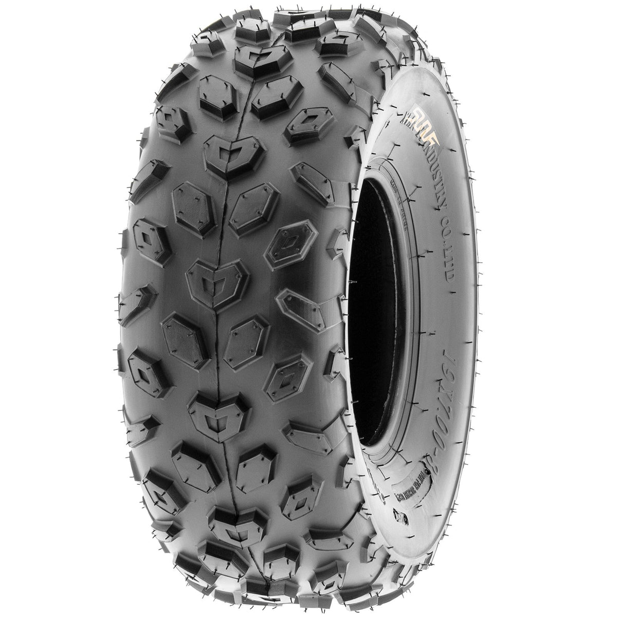 19x7-8 Knobby ATV & Go Kart Tires, Tubeless Pair of 2 C6496