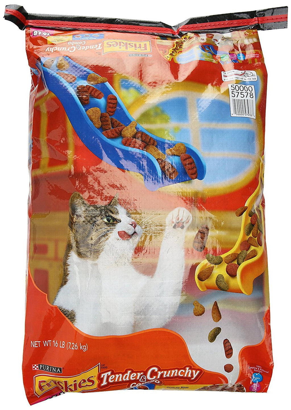 Dry Cat Food 16 Lb Bag U1388