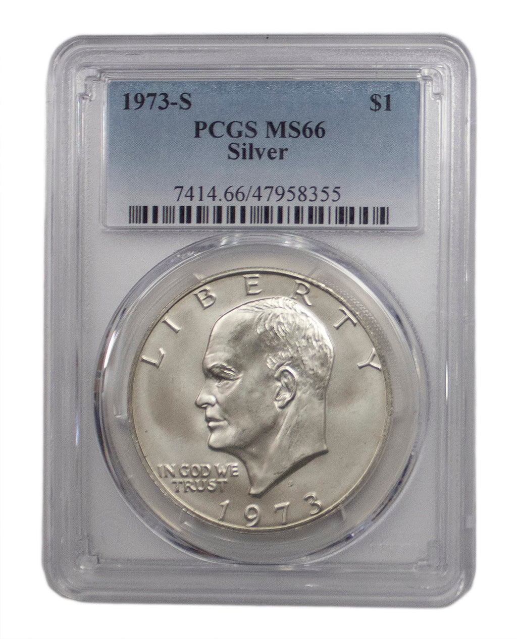 Silver Eisenhower Dollar R77054