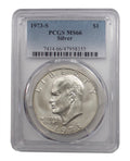 Silver Eisenhower Dollar R77054