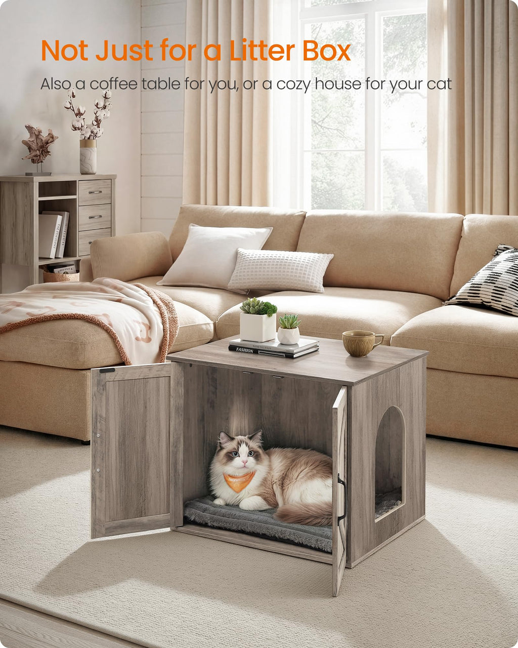 Cat Litter Box Enclosure F7386
