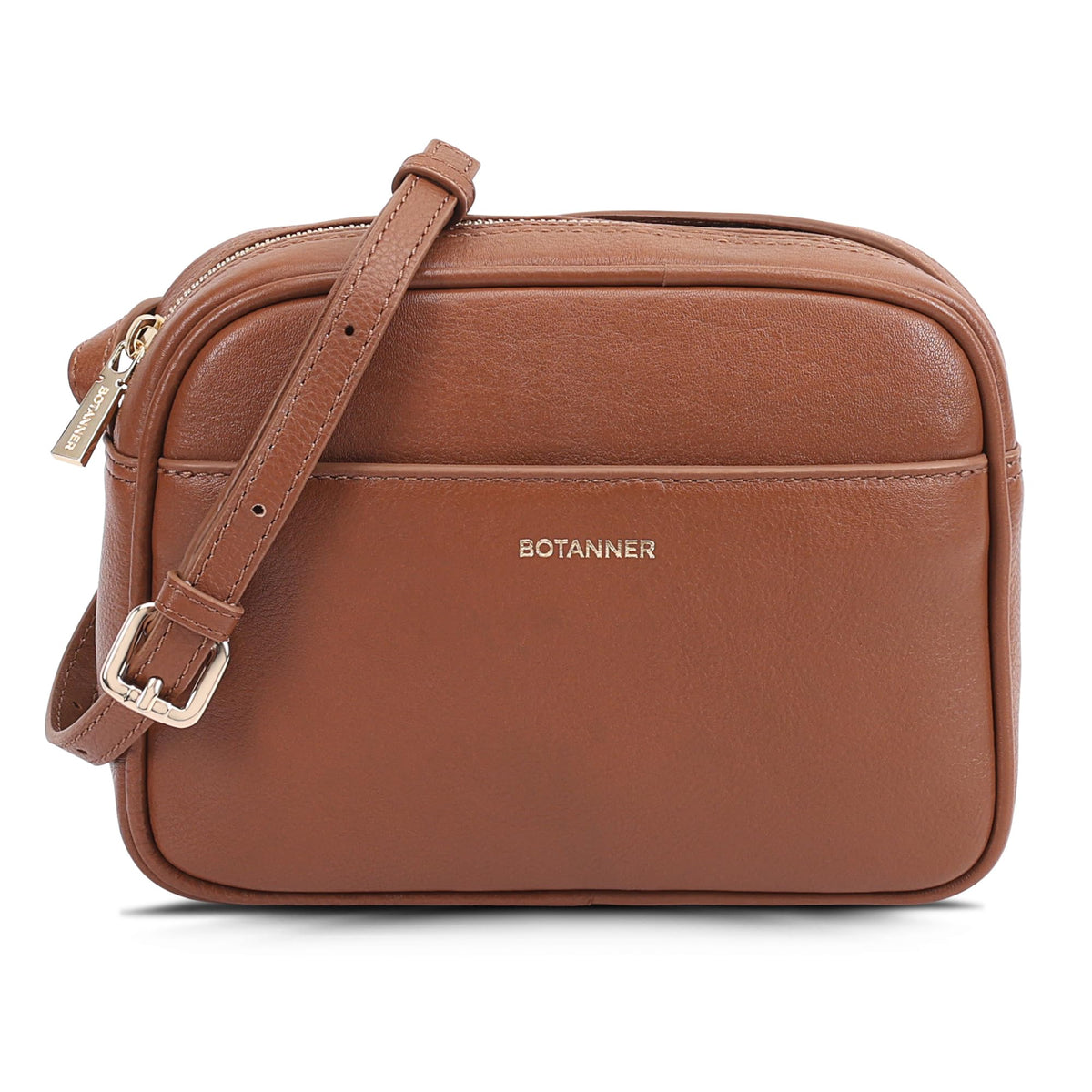 Genuine Leather Crossbody Bag with Adjustable Strap N768185