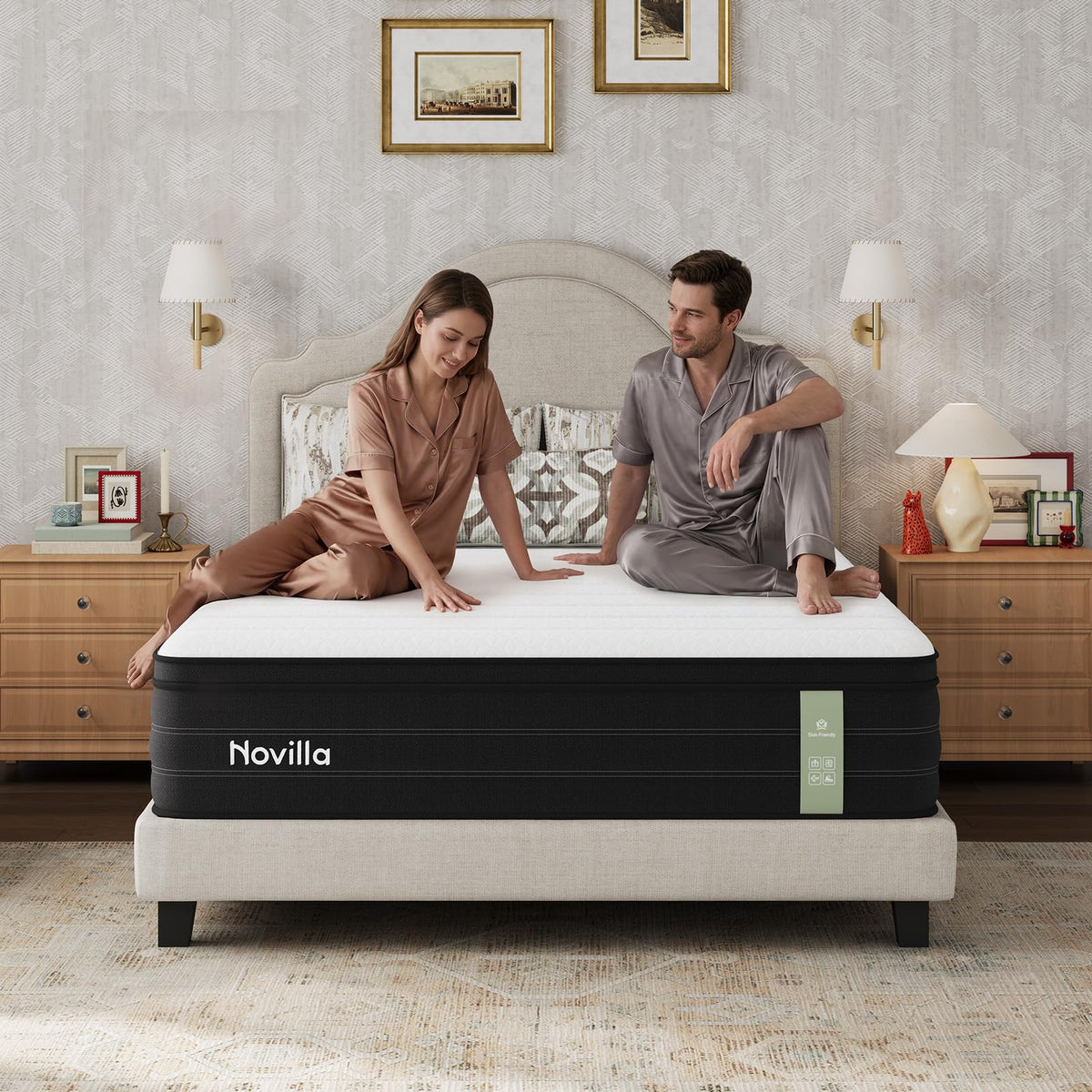 Queen 12 Inch Cooling Hybrid Mattress X927