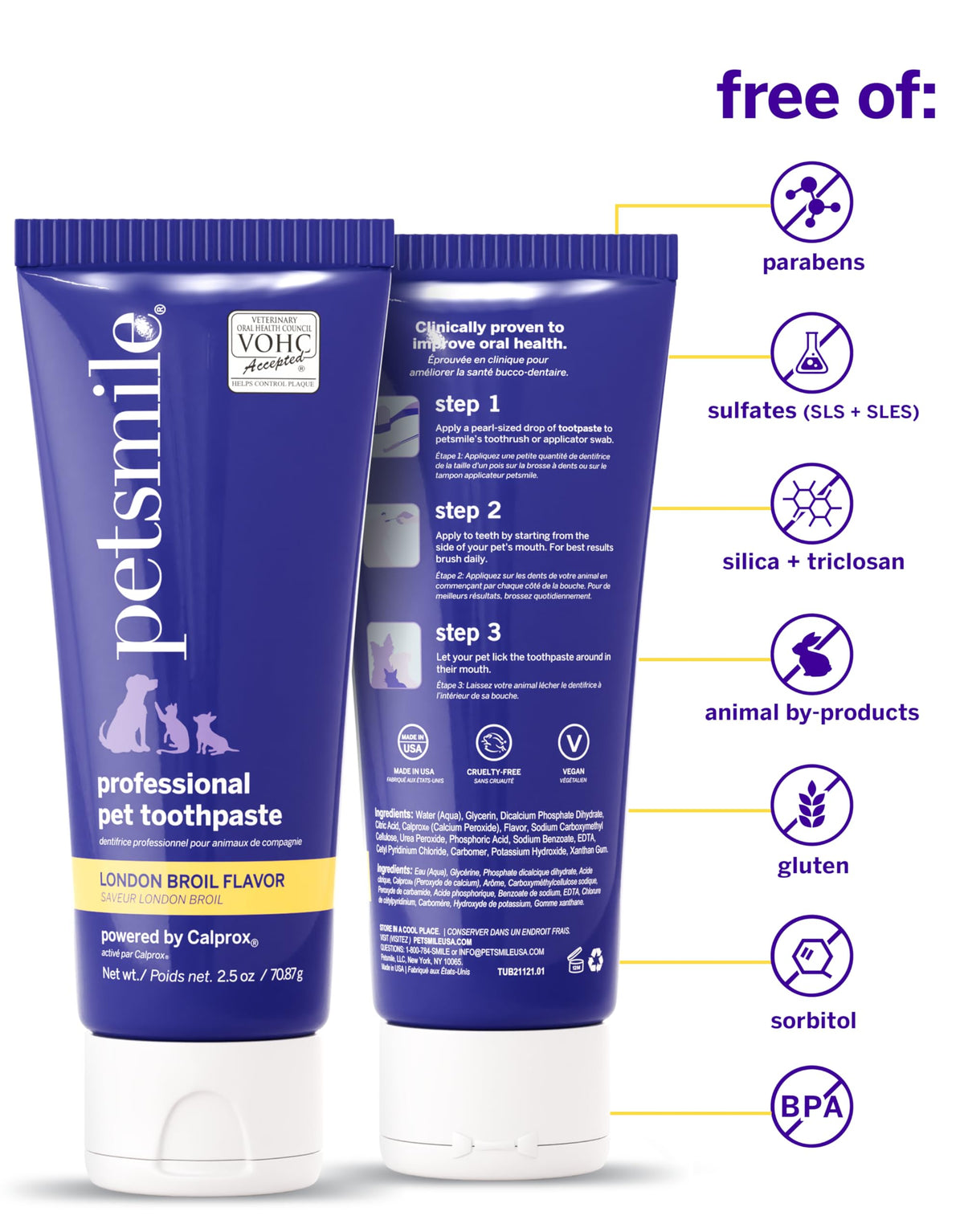 Pet Toothpaste and Brush Kit 2.5 Oz T744819
