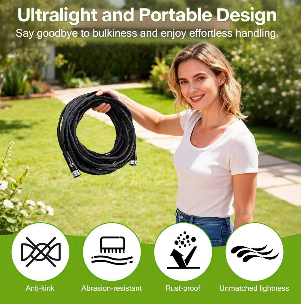100 ft x 5/8 in Black All-Weather Garden Hose M239