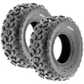 19x7-8 Knobby ATV & Go Kart Tires, Tubeless Pair of 2 C6496