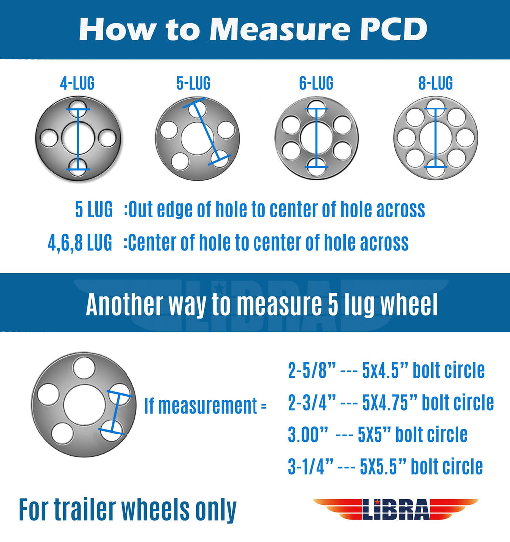 Trailer Tire Wheel ST205/75R15 8-Ply Silver Mod Rim M852137