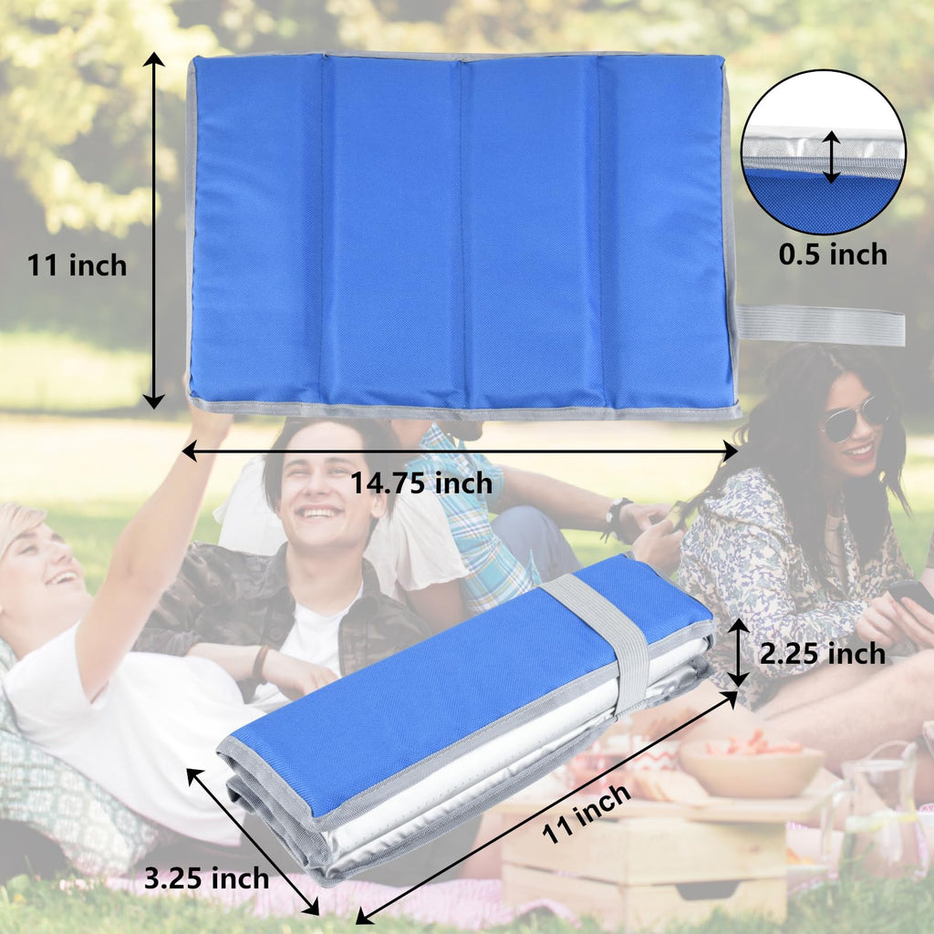 2 Pcs Foldable Foam Seat Cushion W4622