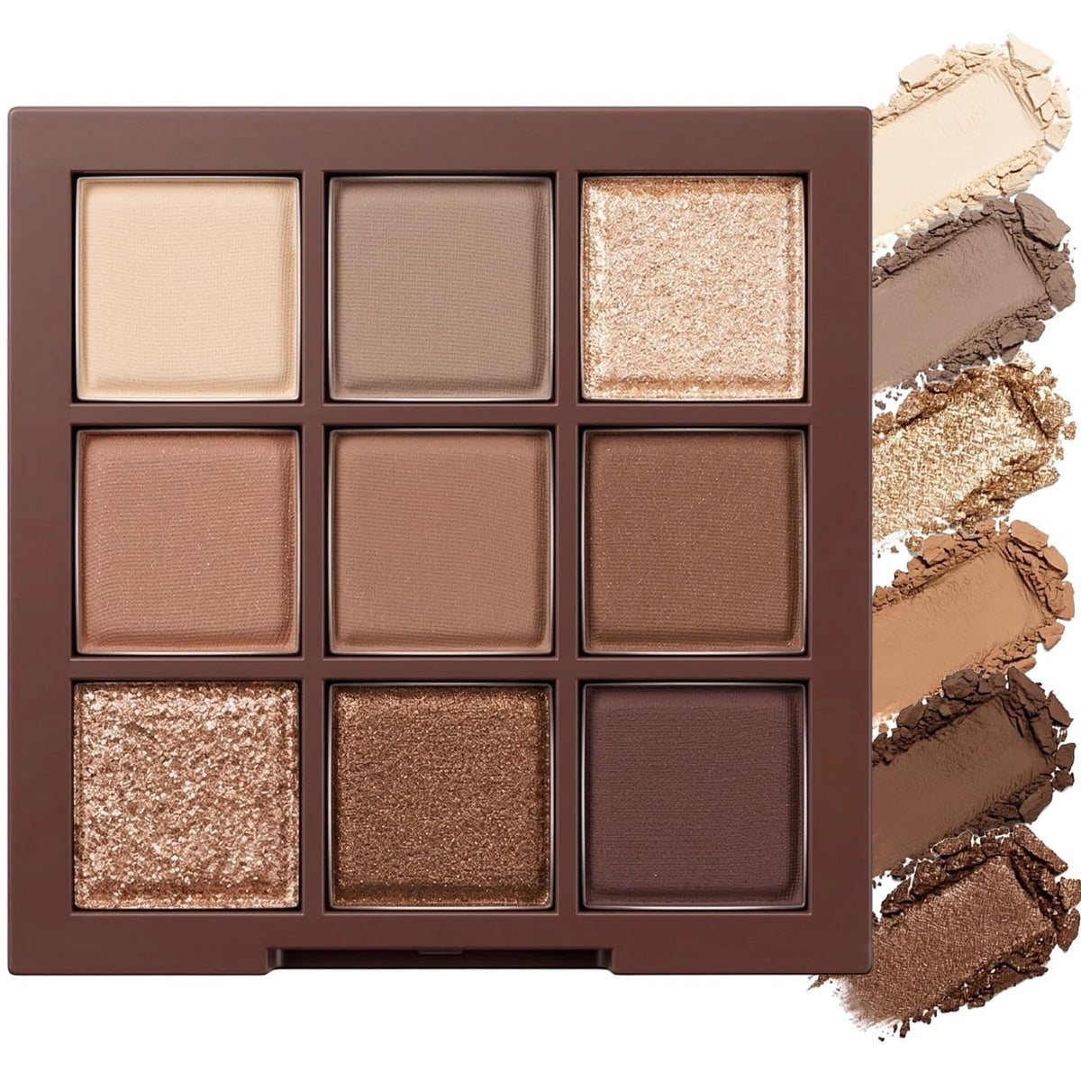 9 Colors Matte Shimmer Glitter Eyeshadow Palette I4371