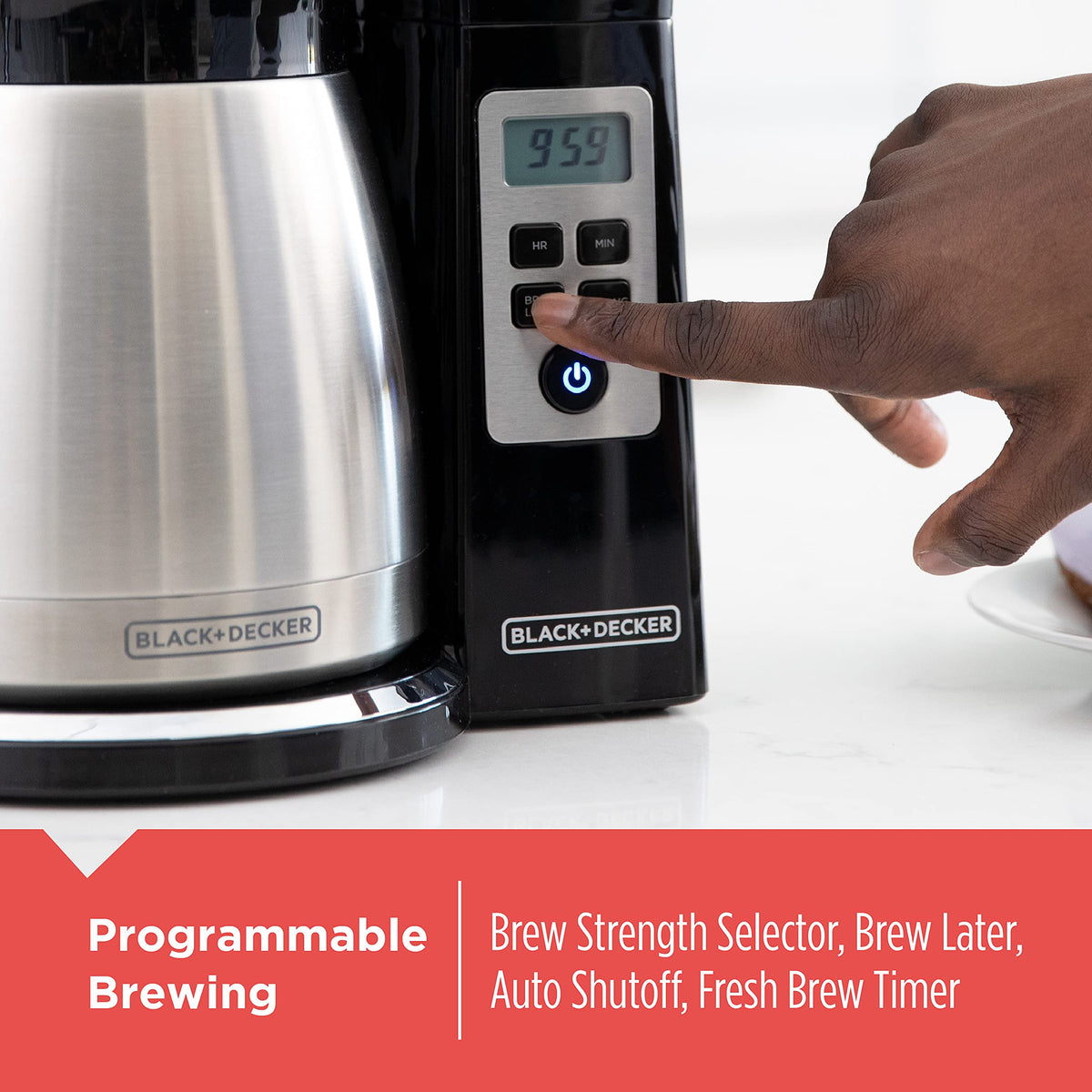 12 Cup Thermal Programmable Coffee Maker C6025