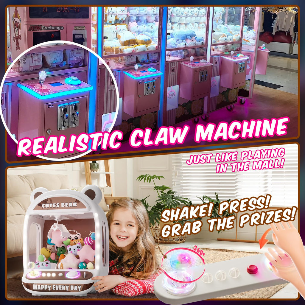 Claw Machine with Refill Toys & Prizes X796247