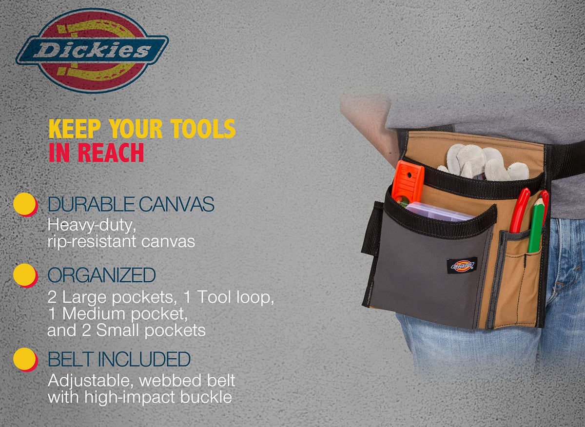 5-Pocket Tool Belt Pouch/Work Apron A447430